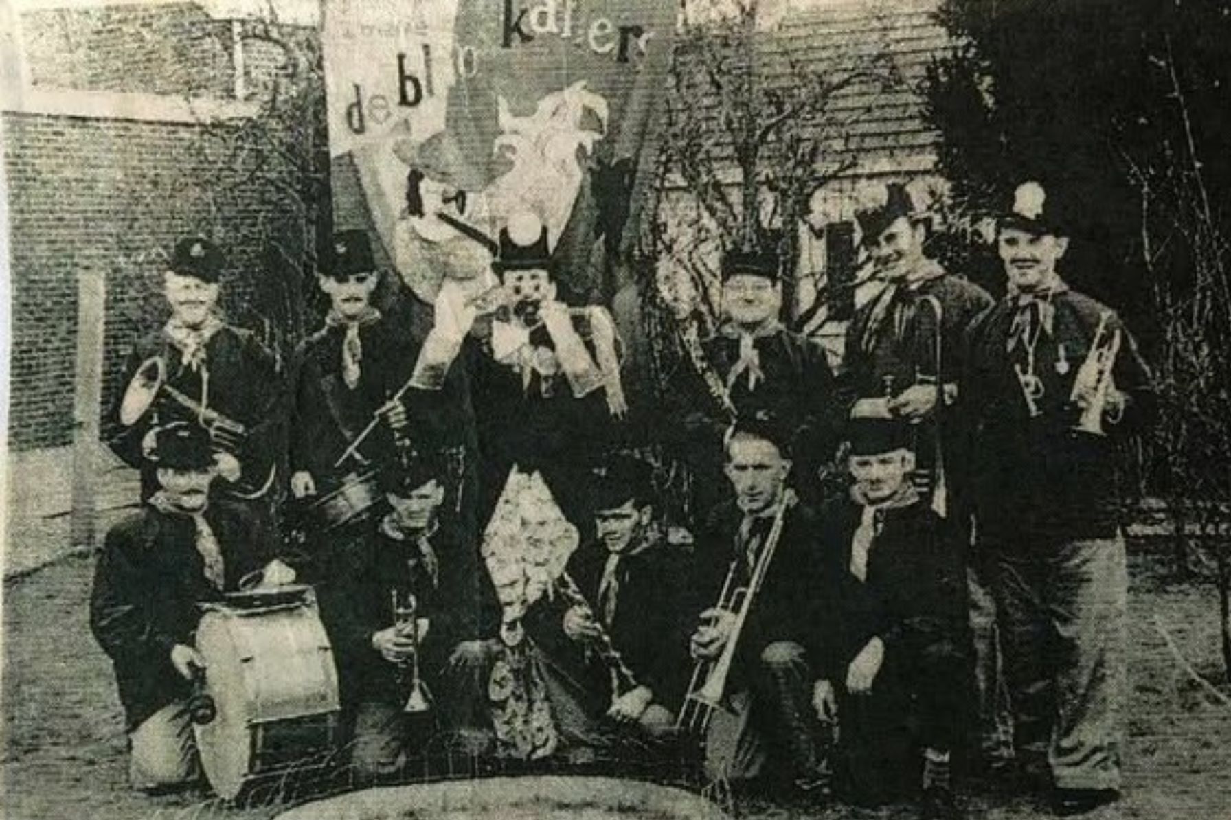 De Blaoskaffers rond 1960, kort na de oprichting