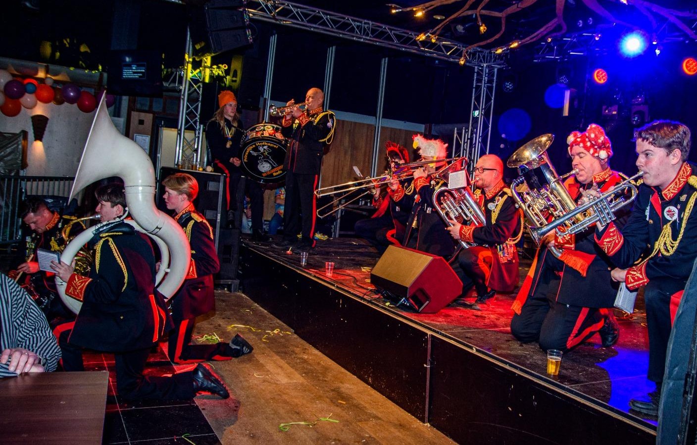 De Blaoskaffers bij het Juinenbal carnaval 2026